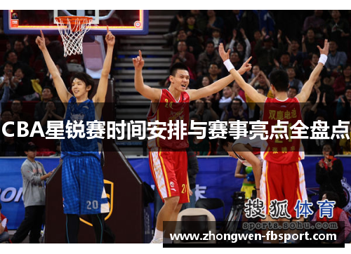 CBA星锐赛时间安排与赛事亮点全盘点